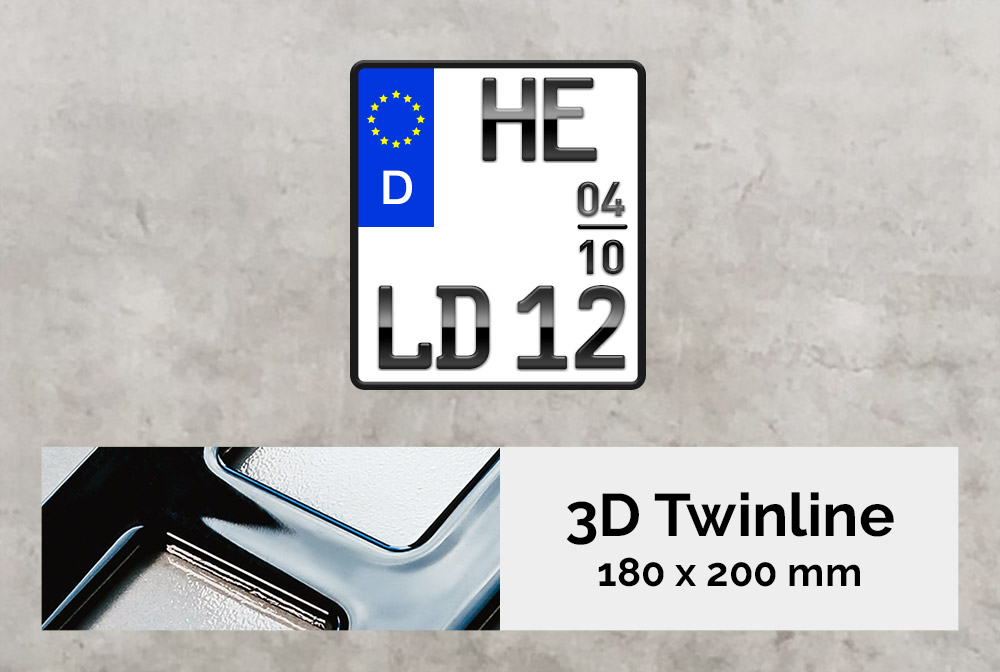 3D TWINLINE Saison in Hochglanz 180 x 200