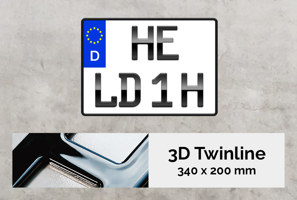 3D TWINLINE Historisch in Hochglanz 340 x 200