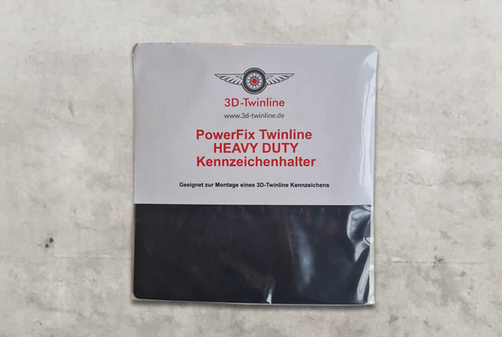 HEAVY DUTY Klebehalterung für 3D Twinline