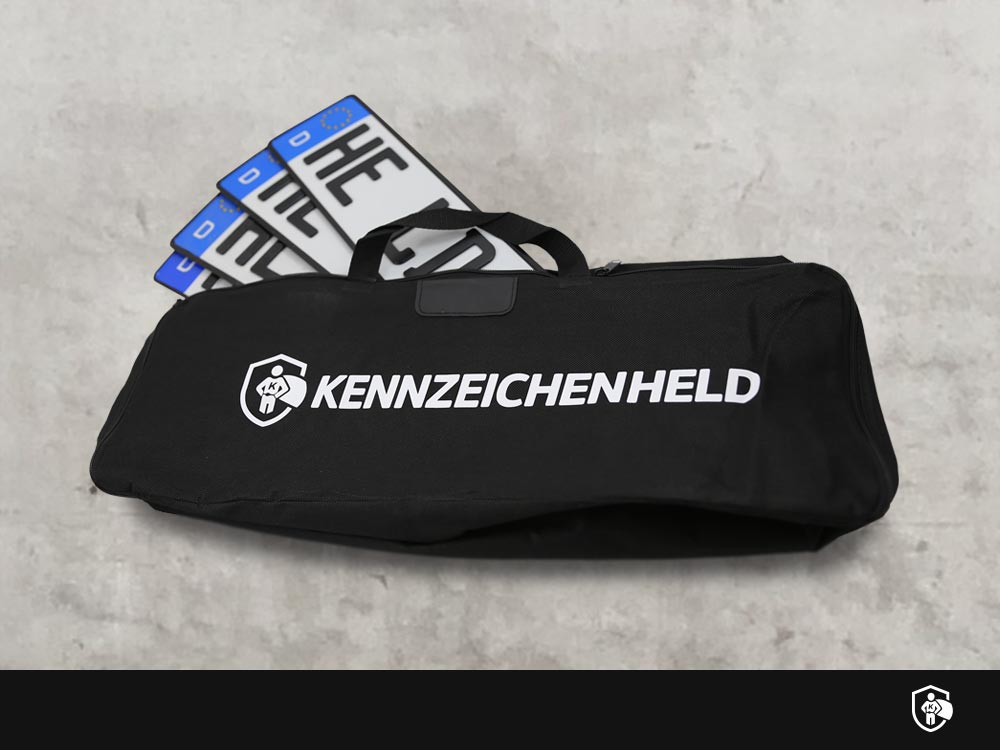 Tasche für Kennzeichen CARGOPARTS T048